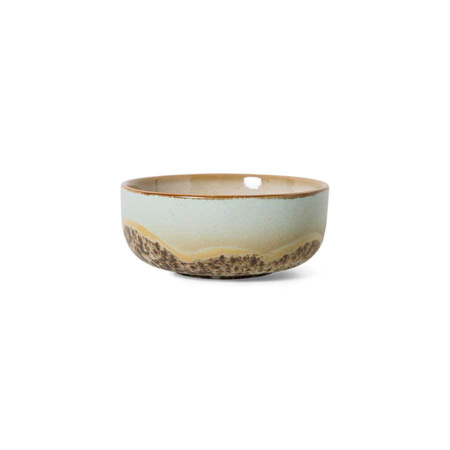 HKLIVING - 70s Ceramics Tapas Bowl, Shell