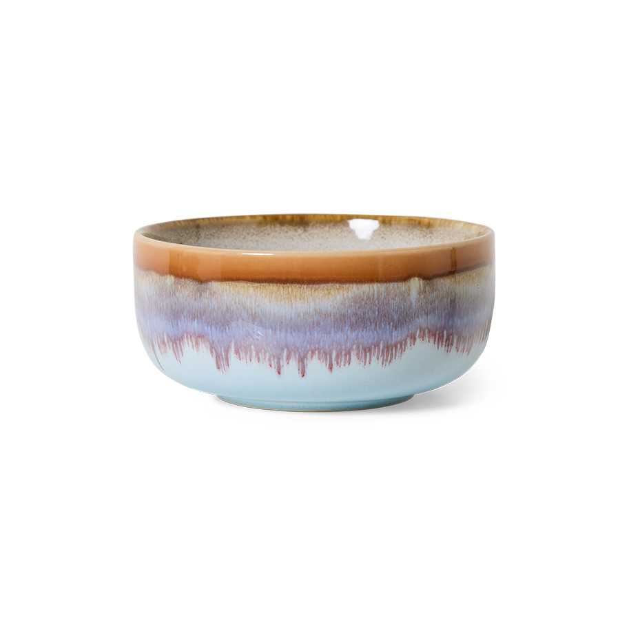 HKLIVING – 70s Ceramics Dessert Bowl, Ash