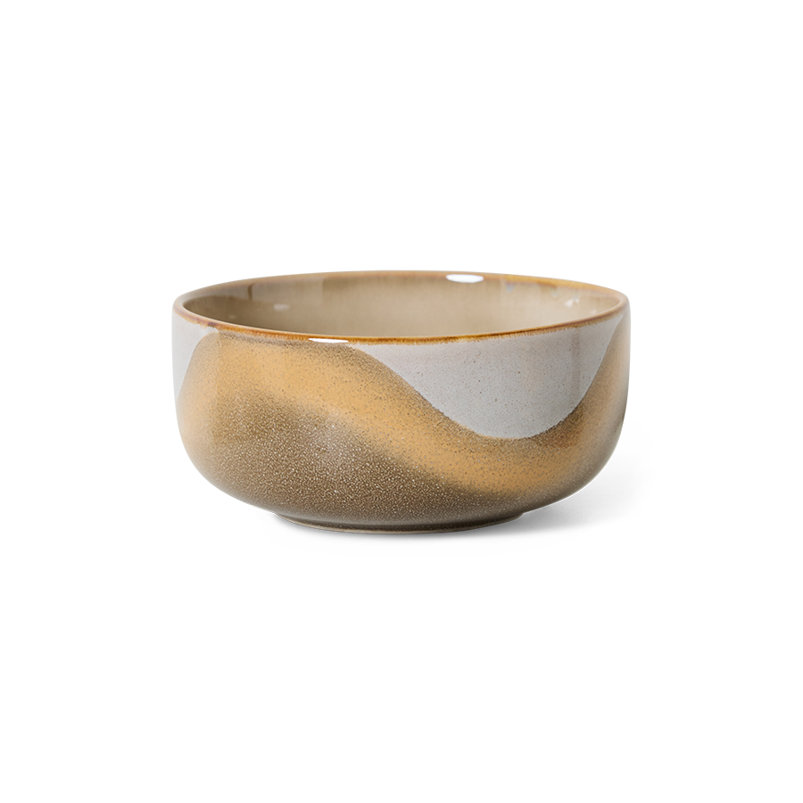 HKLIVING – 70s Ceramics Dessert Bowl, Oasis
