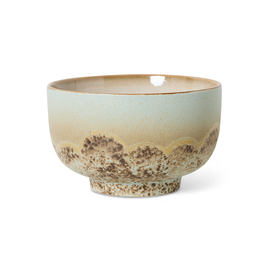 HKLIVING – 70s Ceramics Noodle Bowl, Shell