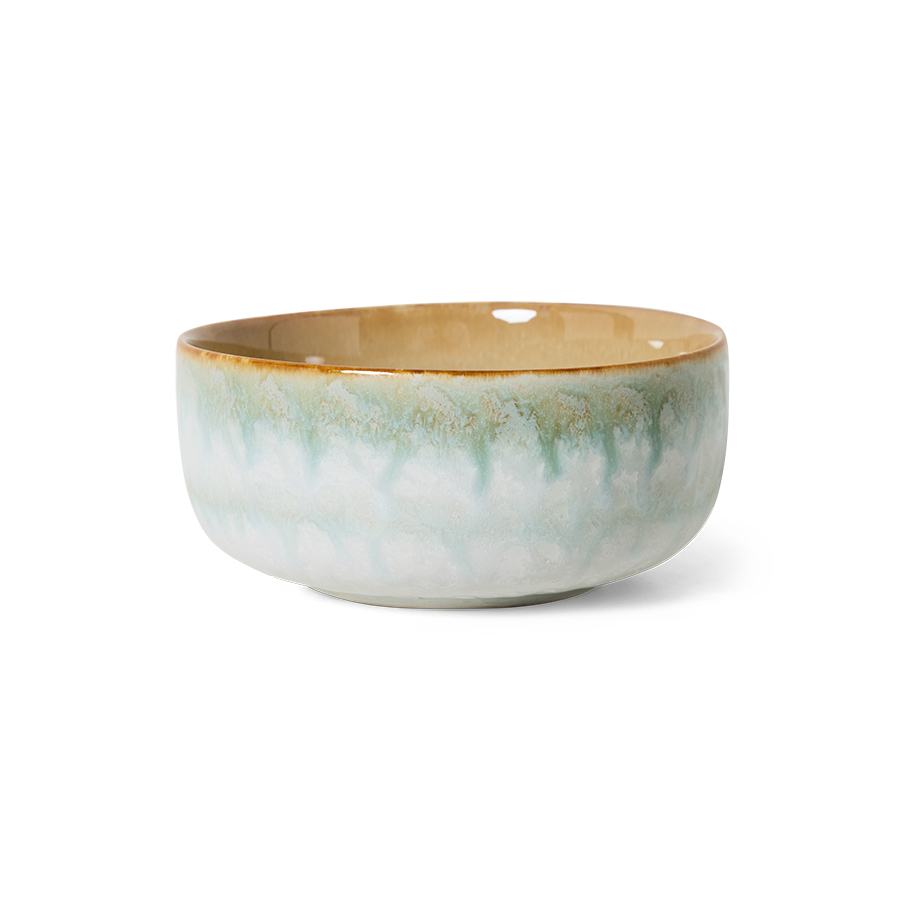 HKLIVING - 70s Ceramics Dessert Bowl, Petal