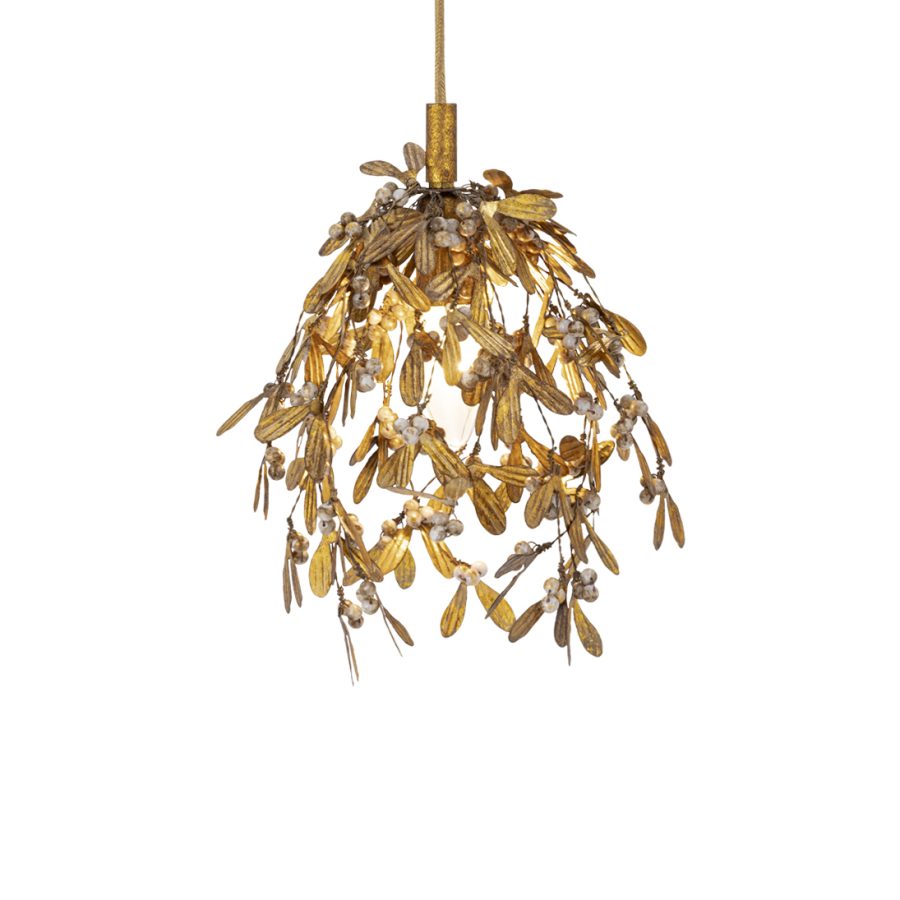 Alde & Lind - Taklampa Mistel Antikguld