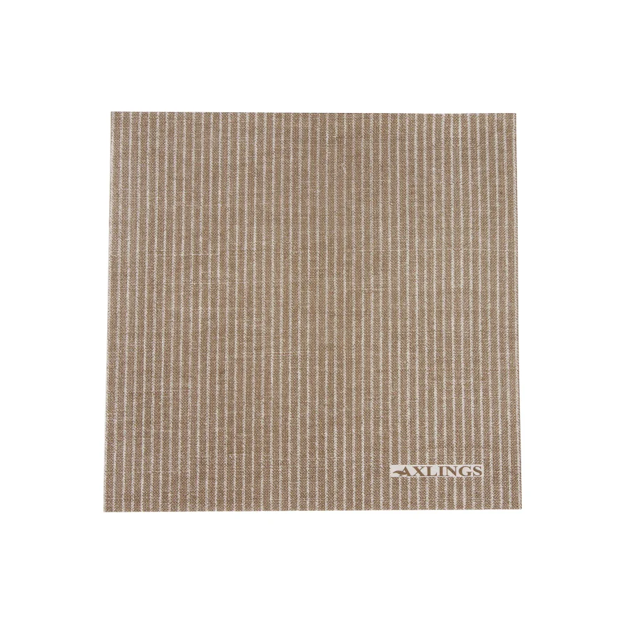 Axlings - Pappservett 40x40 cm Kritstreck Brown 50-pack