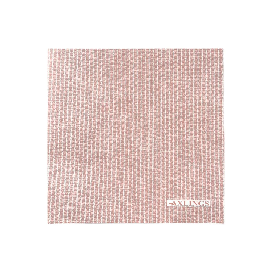 Axlings - Pappservett 24x24 cm Kritstreck Dusty Pink 50-pack
