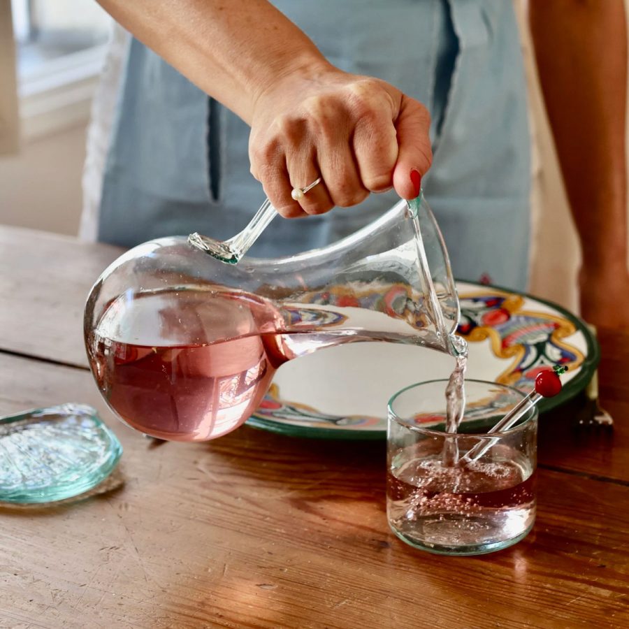 La Soufflerie - Karaff Petit Avec Anse Transparent