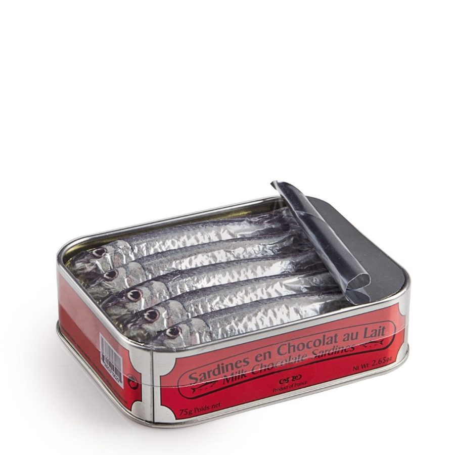 Cluizel - Chokladsardiner i plåtask