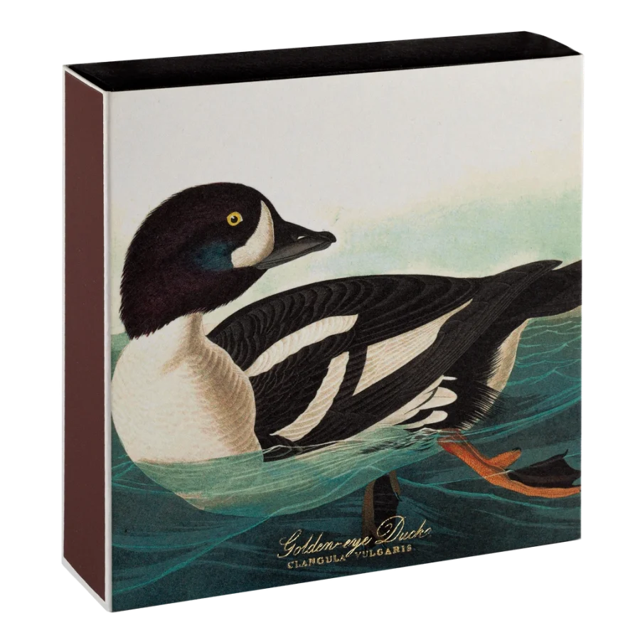 Archivist Gallery - Tändsticksask Golden Eye Duck