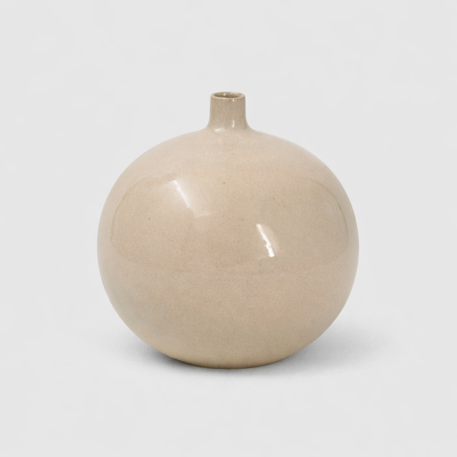 Paradisverkstaden - Klotvas Stor Blank Apricot