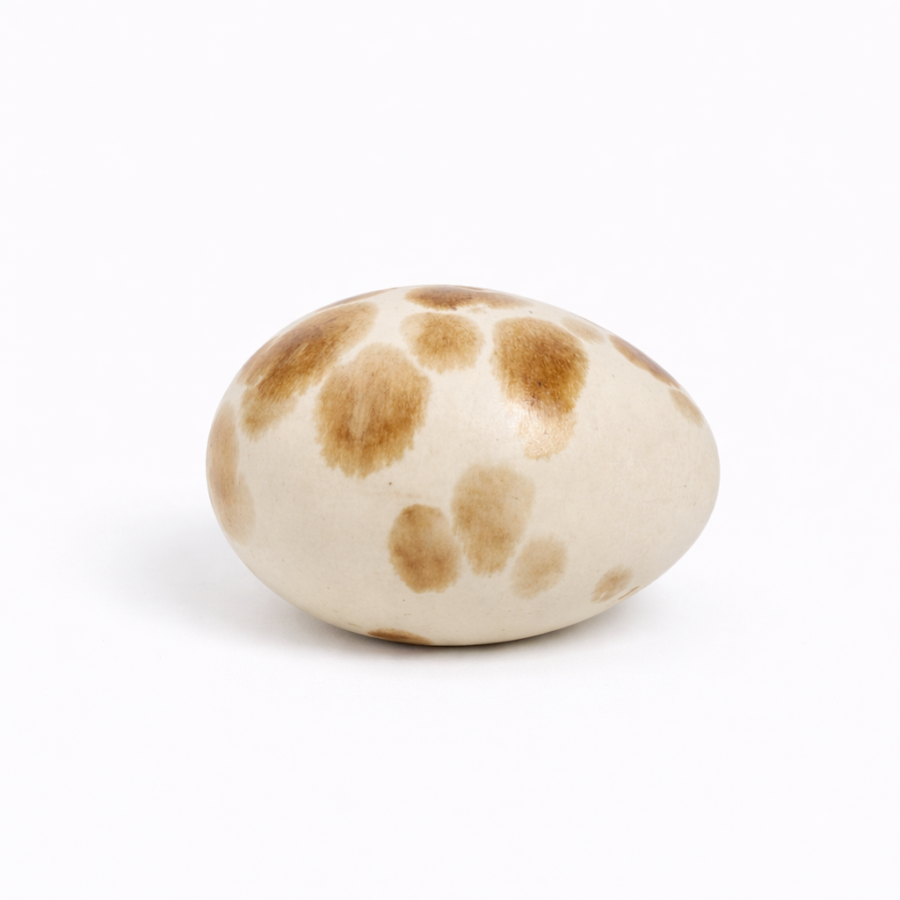 Paradisverkstaden - Ägg Mini Mini Stor Fläck Havre/Ocra