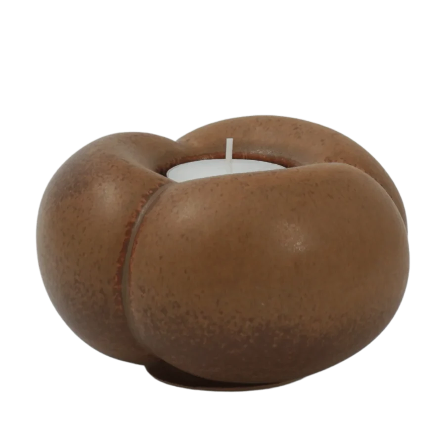 Paradisverkstaden - Fröhuslykta Rund Golden Brown