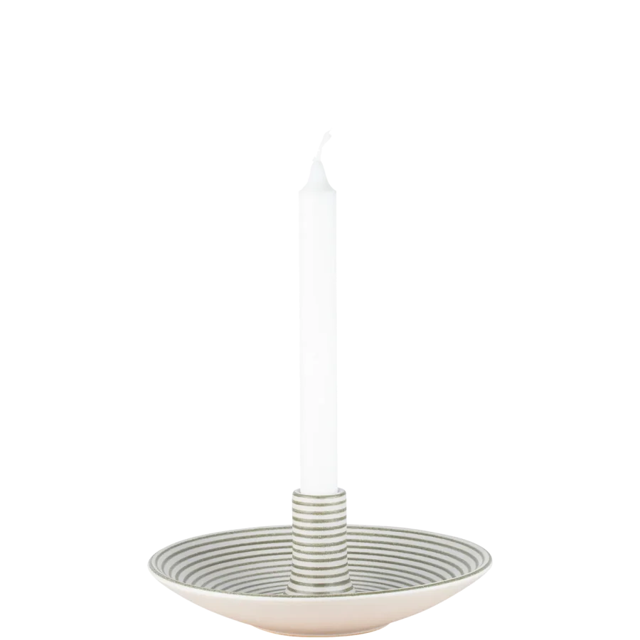 Paradisverkstaden - Ljusfat Litet Vit/Hampa