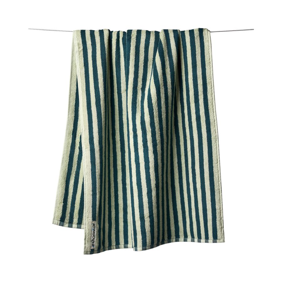 Bongusta - Badhandduk Naram Sea foam & Deep teal