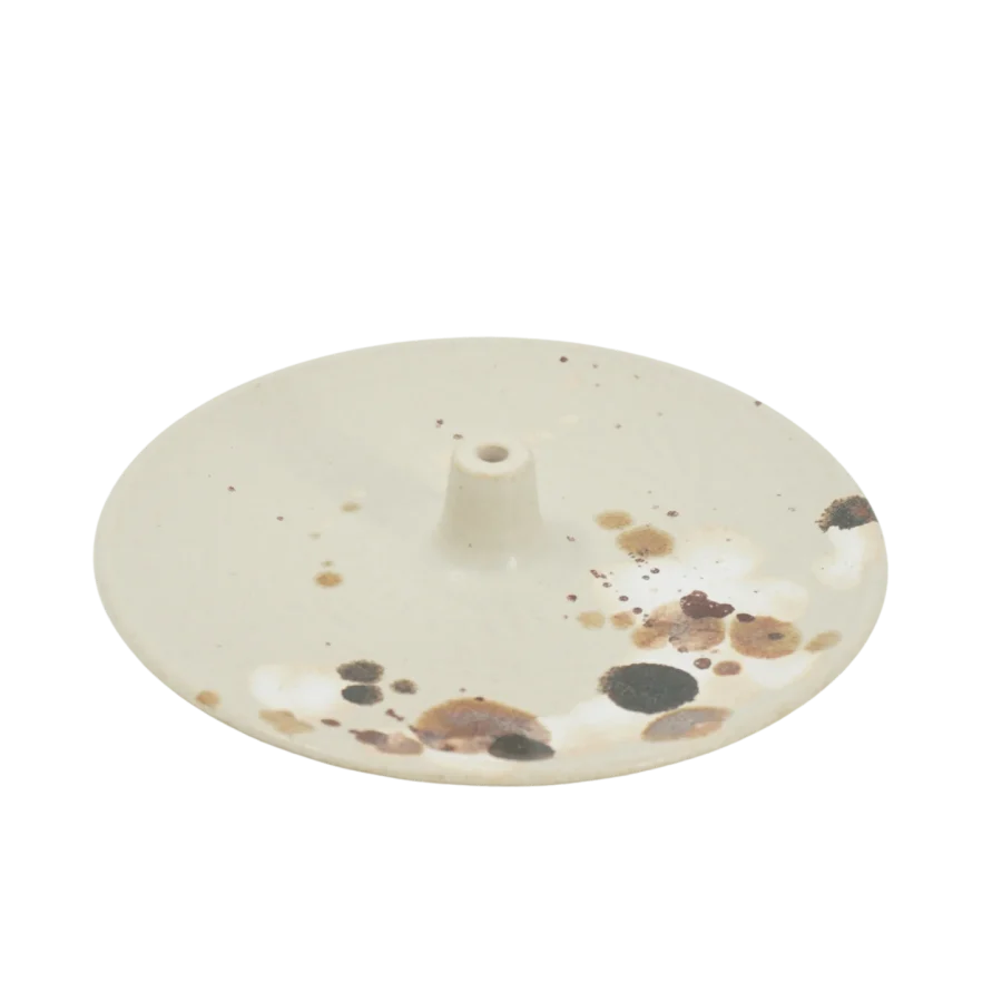 Paradisverkstaden - Rökelsehållare, Havre, Spräcklig