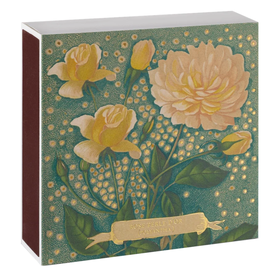 Archivist Gallery - Tändsticksask Rose Pearl d'or