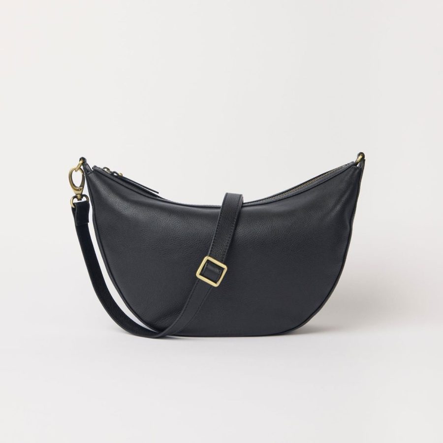 O My Bag - Leo Maxi Black Crossbody