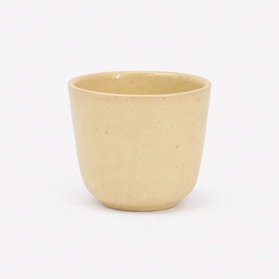 Paradisverkstaden - Kopp Liten Smörgul Blank