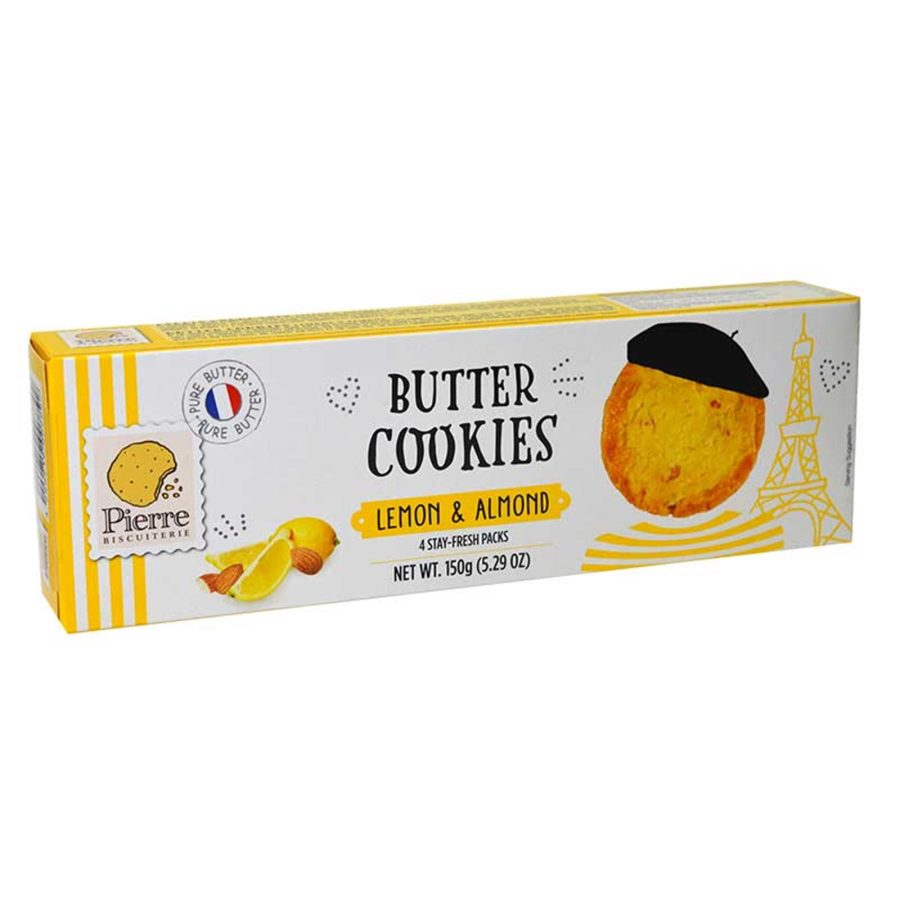 Pierre Biscuterie - Lemon & Almond Shortbread