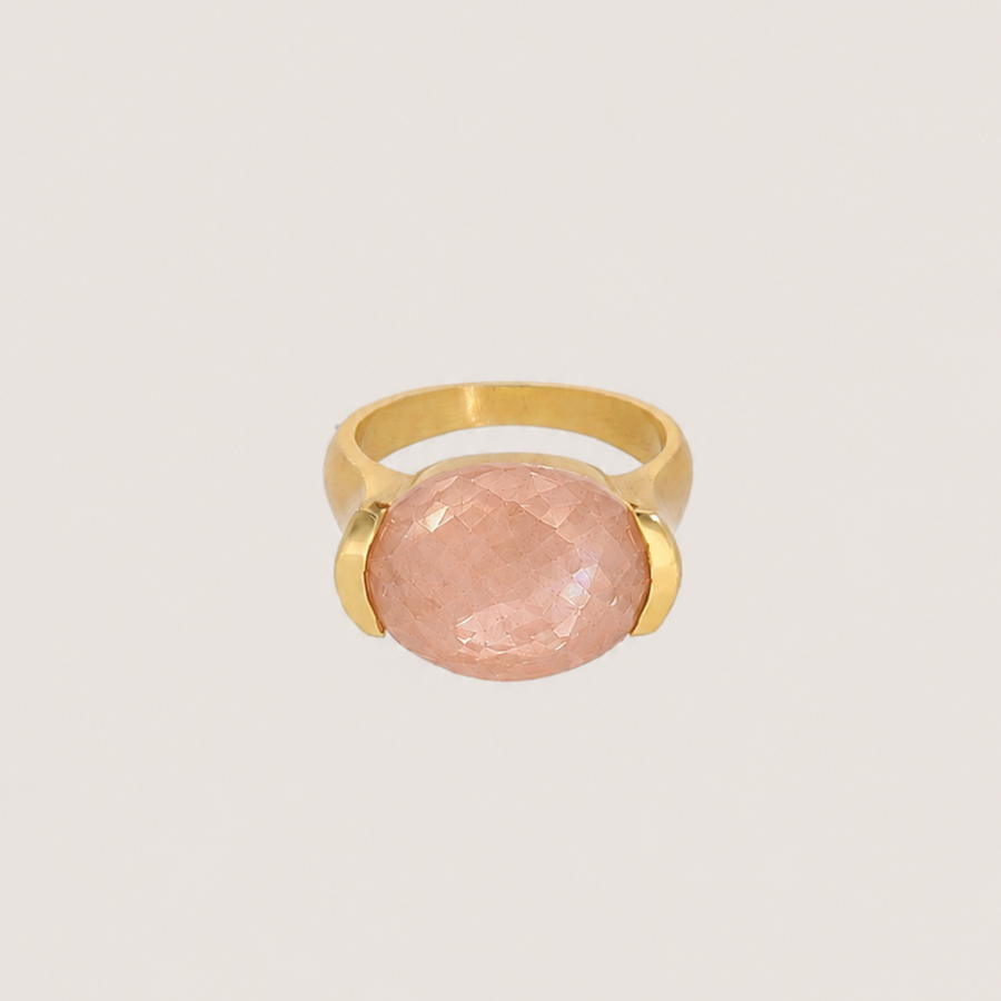 ShanShan - Ring Ashni Peach Moonstone