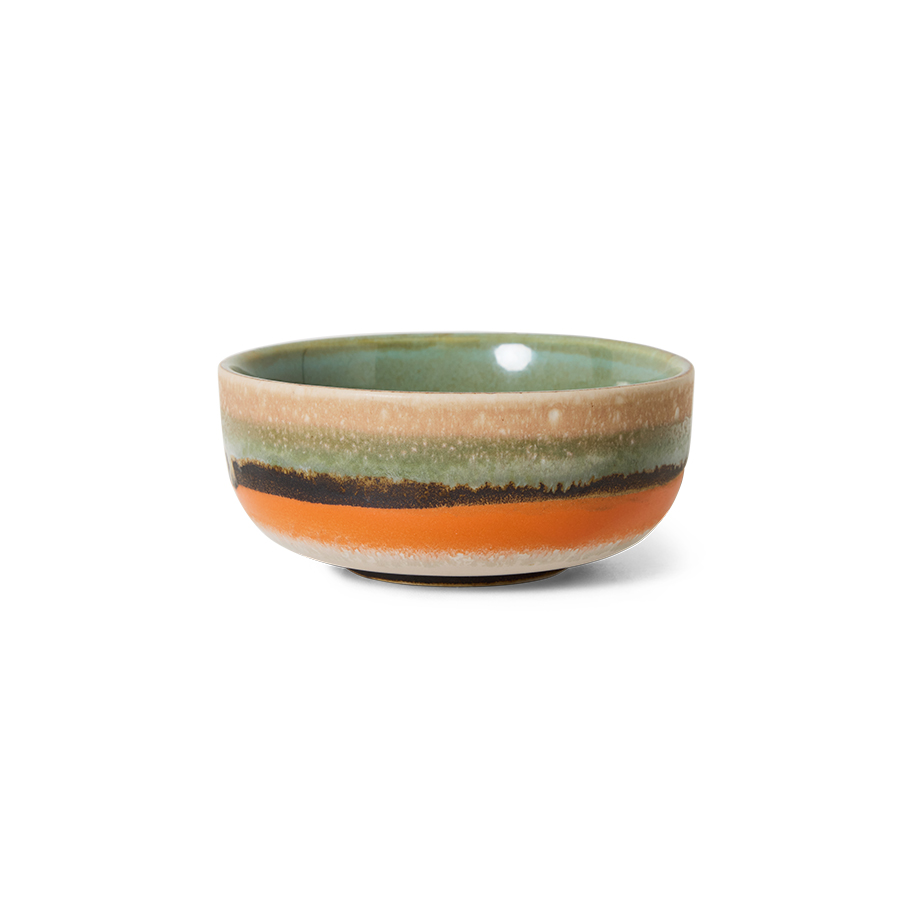 HKLIVING - 70s Ceramics Tapas Bowl, Burst