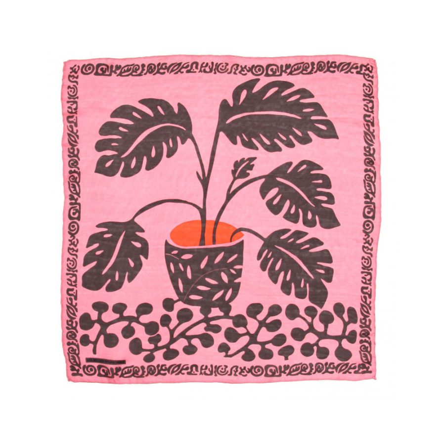 Les Belles Vagabondes - Scarf Mini Arum Marron