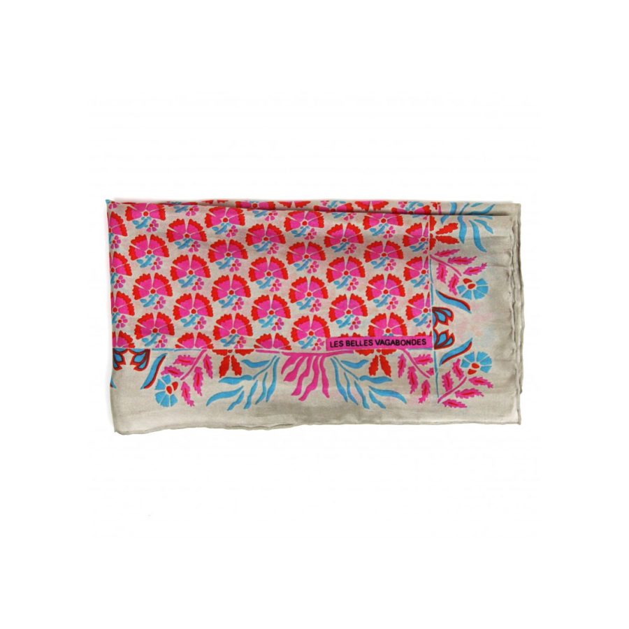 Les Belles Vagabondes - Scarf Mini Augustine Rose