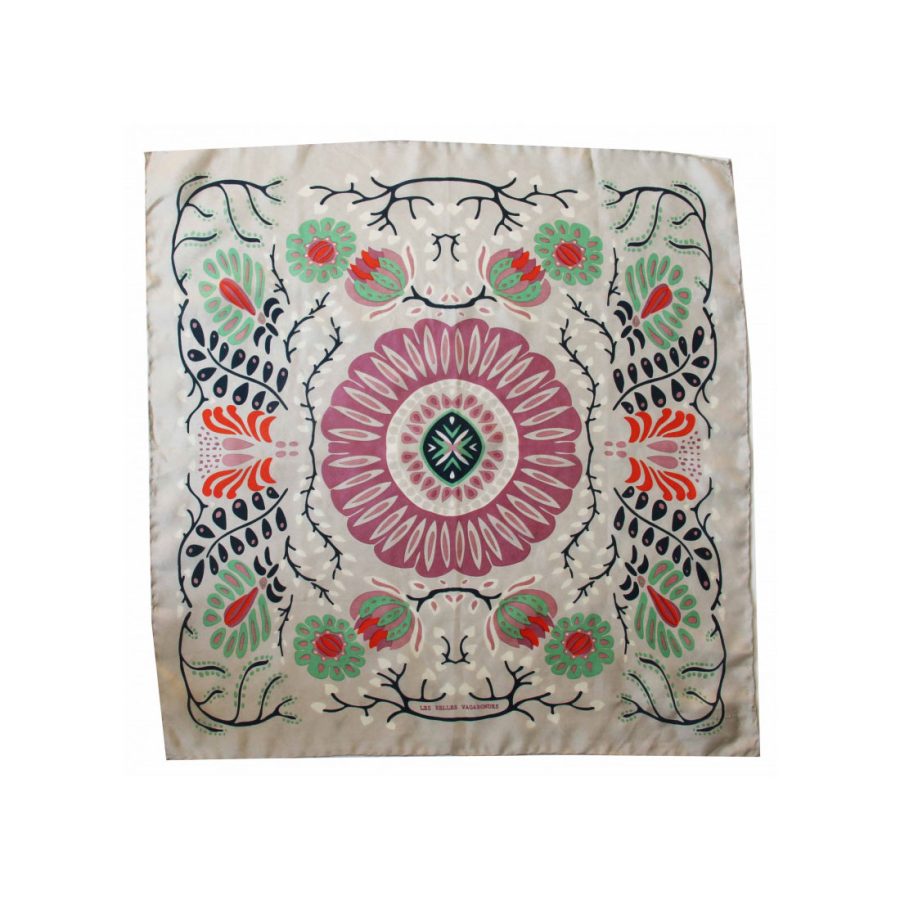 Les Belles Vagabondes - Scarf Mini Marushka Gris Grey