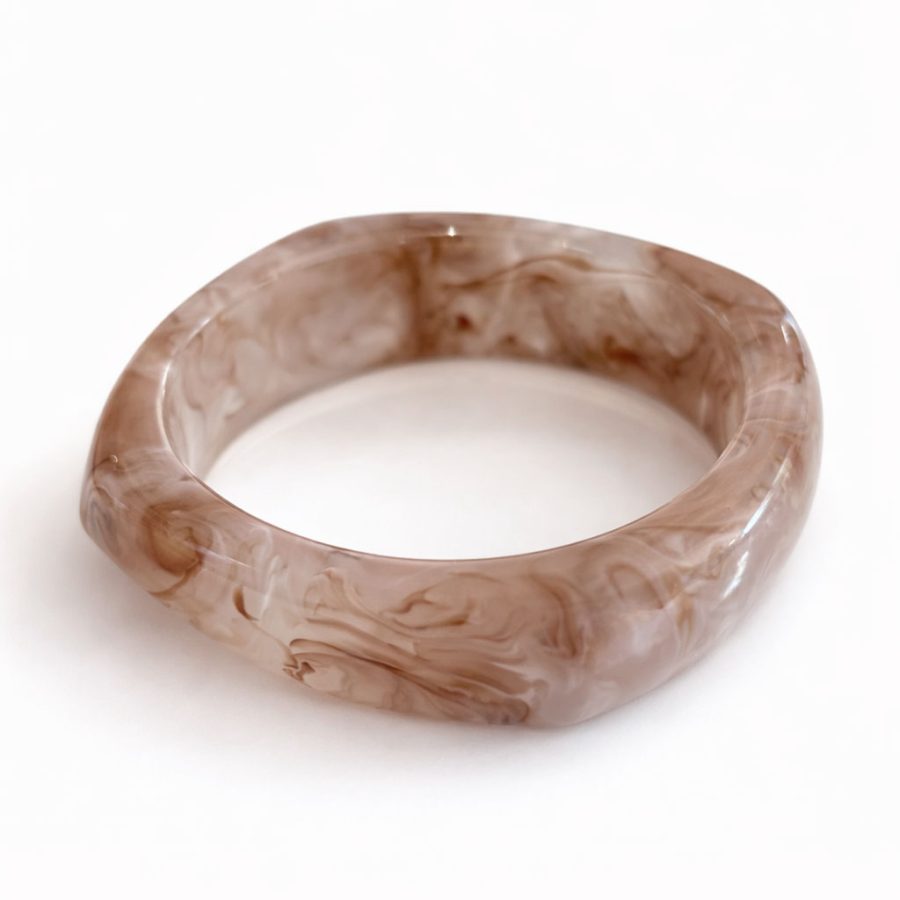 Square Bangle Marble