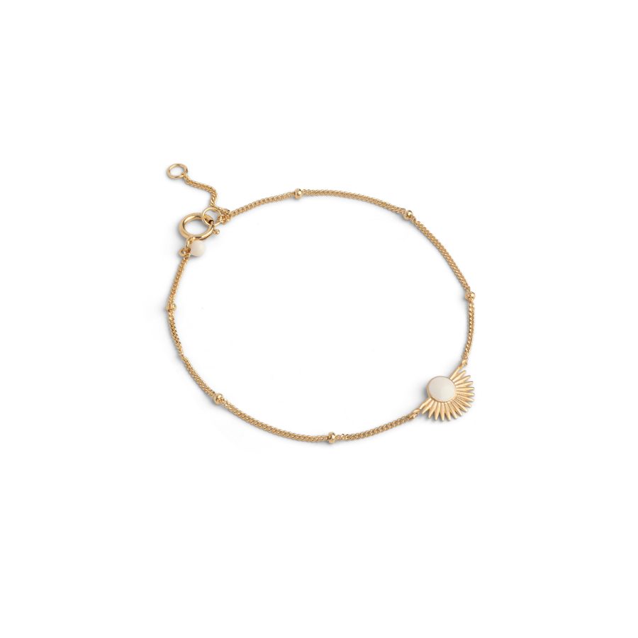 Enamel Copenhagen - Armband Soleil Daisy Guld