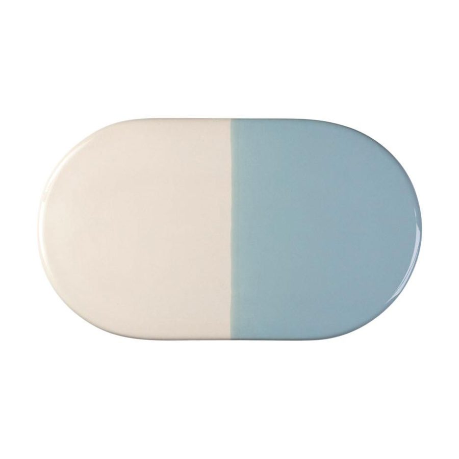 Bergs Potter - Underlägg Ovalt Nuna Misty Blue
