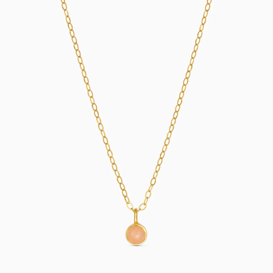 Soï - Halsband Aya, Love Rose Quartz