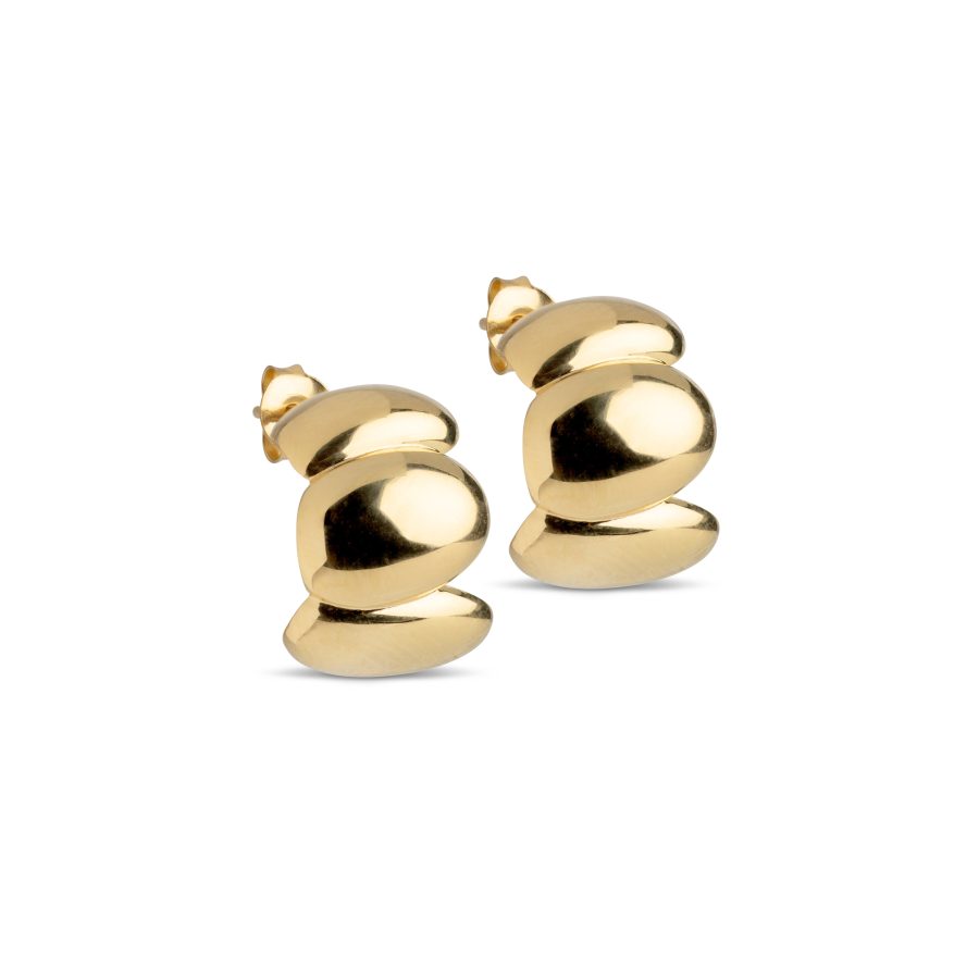 Enamel Copenhagen - Örhängen Melia Chunky Guld