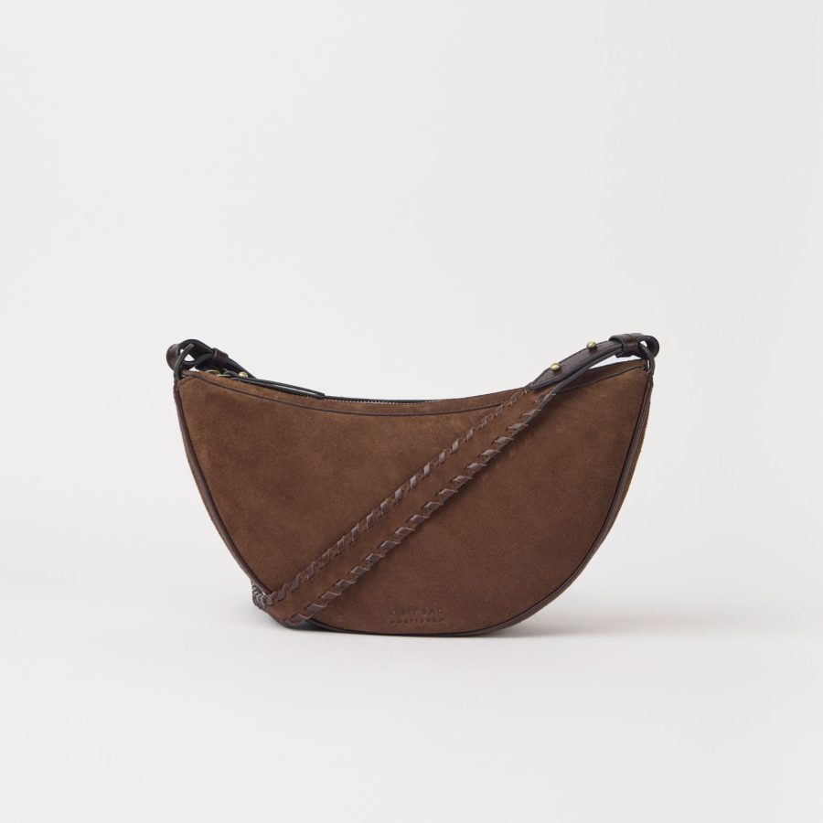 O My Bag - Crossbody Leo Suede Chocolate