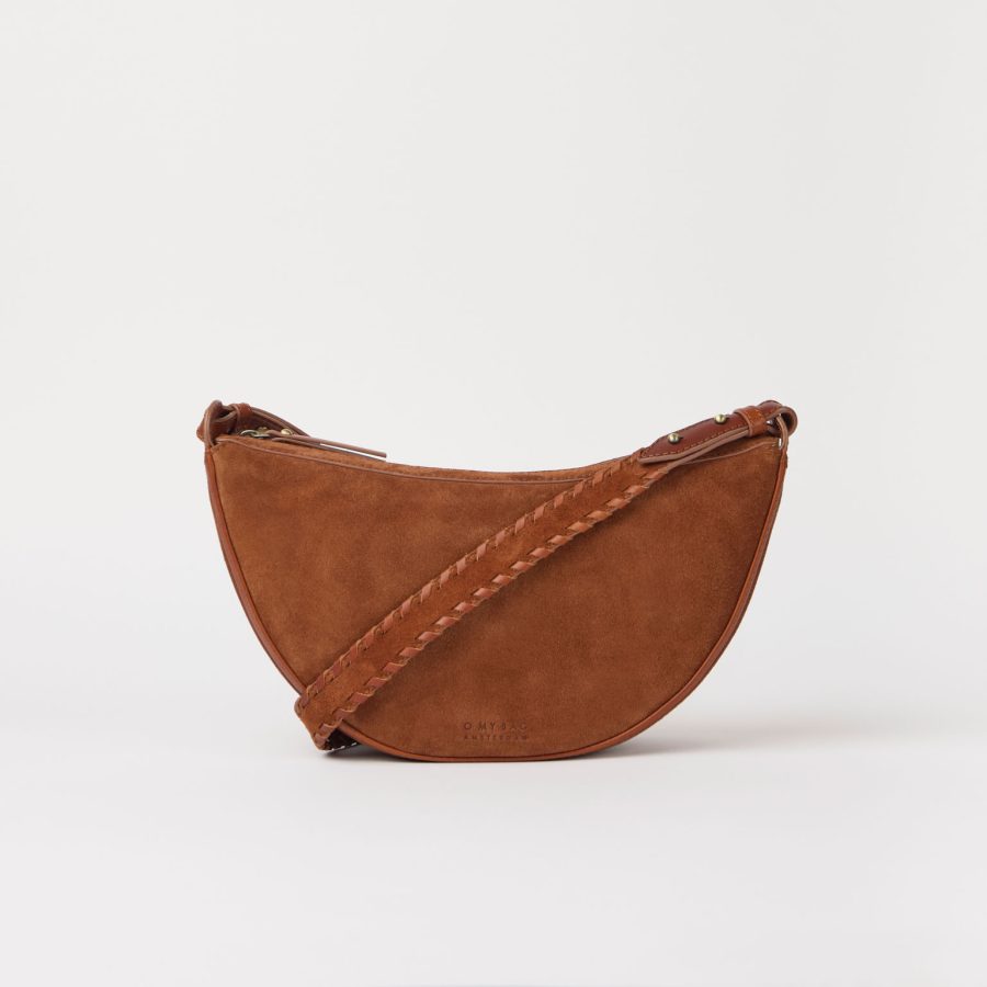O My Bag - Crossbody Leo Suede Cognac