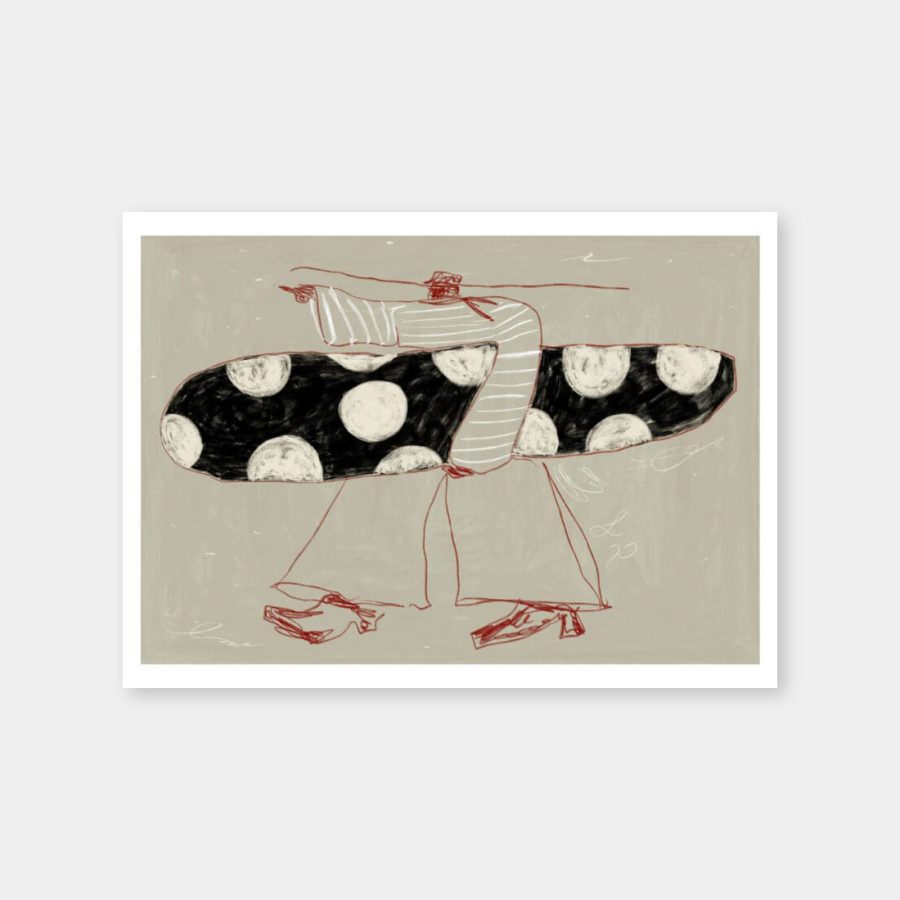 T.P.C. - Lucia Tuffley, Sam at Sea 70x100