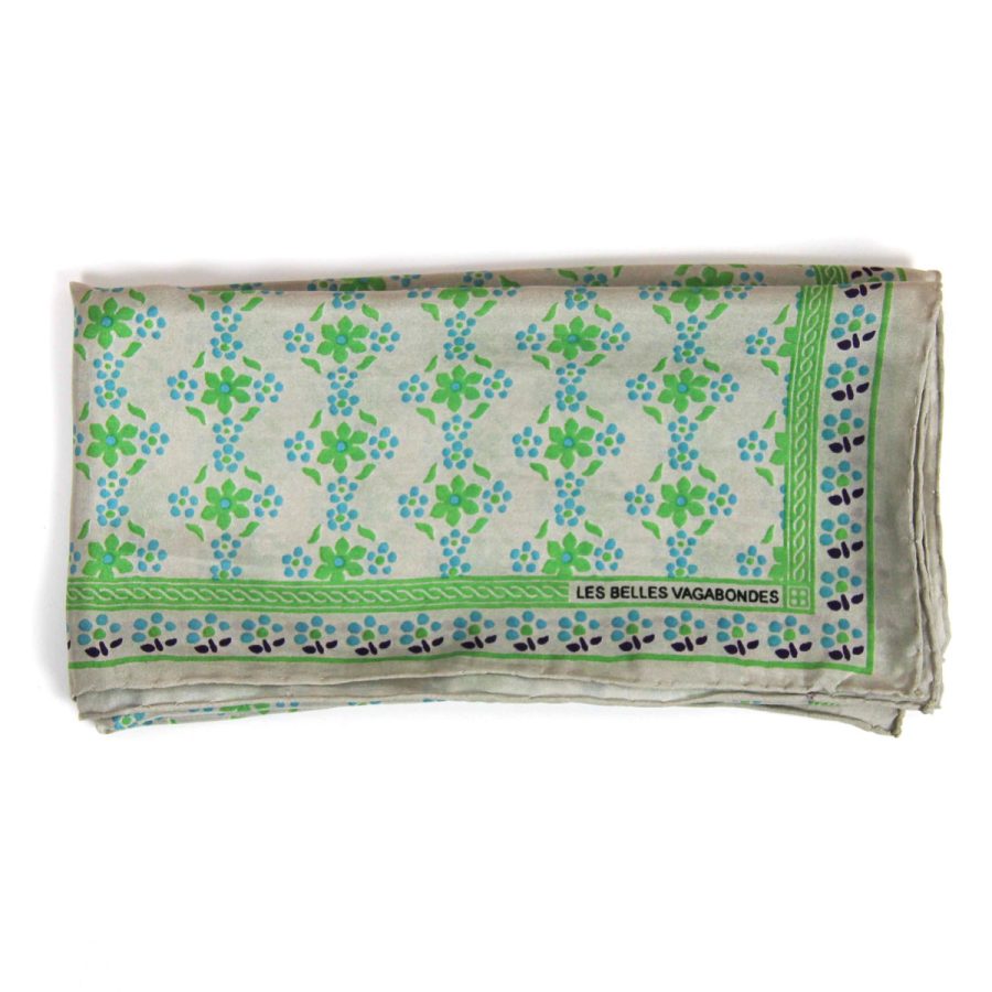 Les Belles Vagabondes - Scarf Mini Natasha Vert