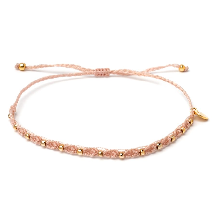 Blush Indigo - Armband Cleo Crema gold