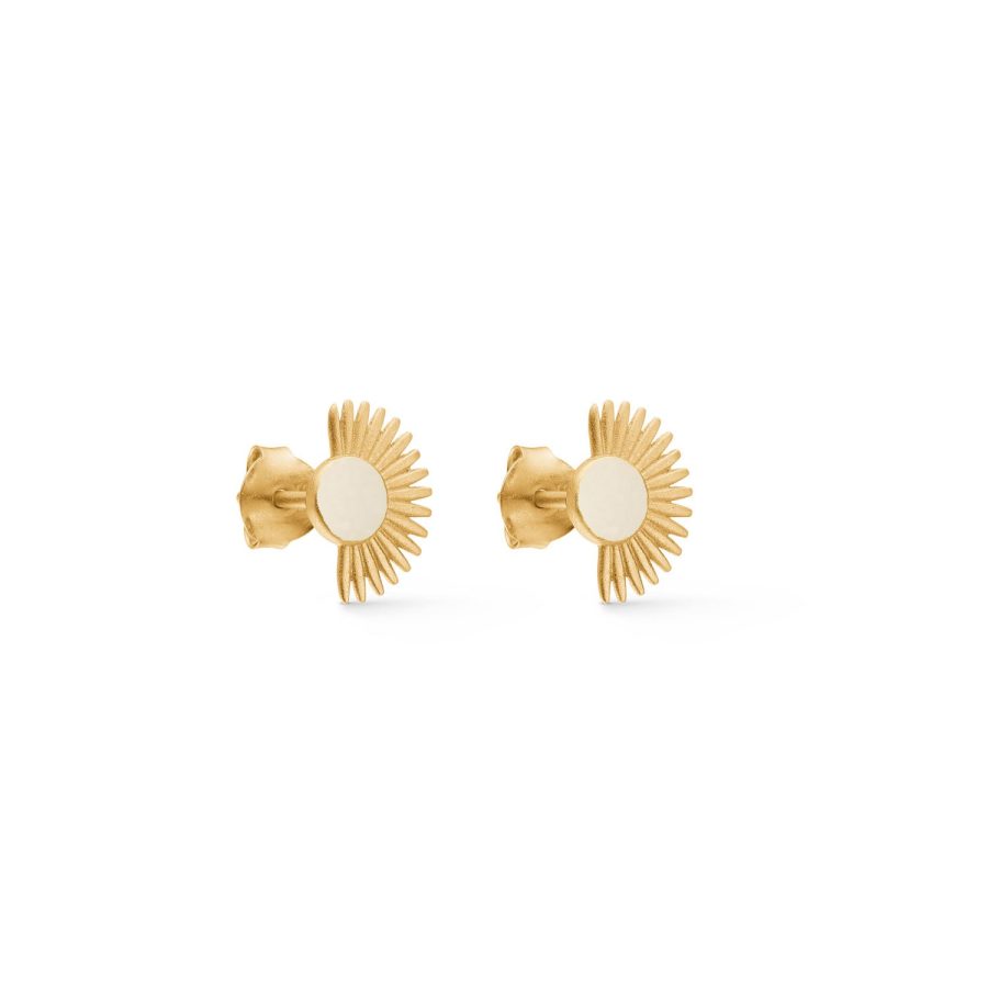 Enamel Copenhagen - Studs Soleil Daisy Guld