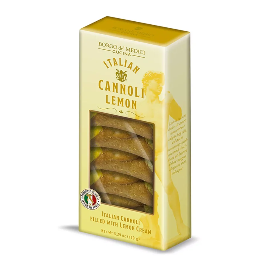 Borgo de’ Medici - Cannoli med citron