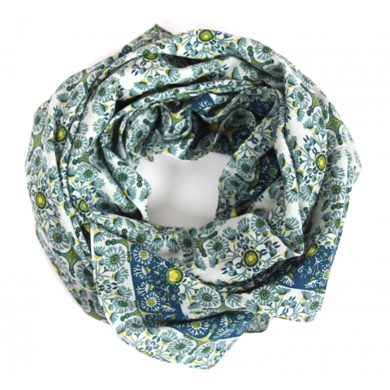 Les Belles Vagabondes - Bomullsscarf Tanger Jaune Yellow