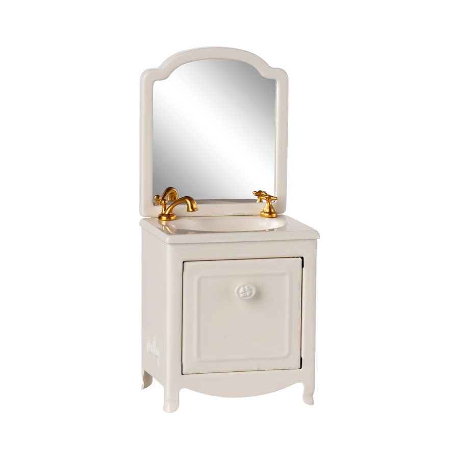 Maileg - Sink dresser, Mouse - Off white