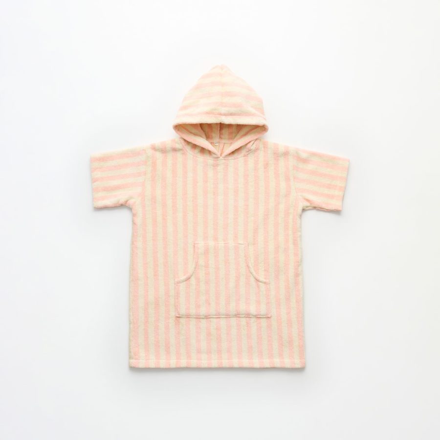 Bongusta - Kids Poncho Naram Tropical & Creme 2-4 år