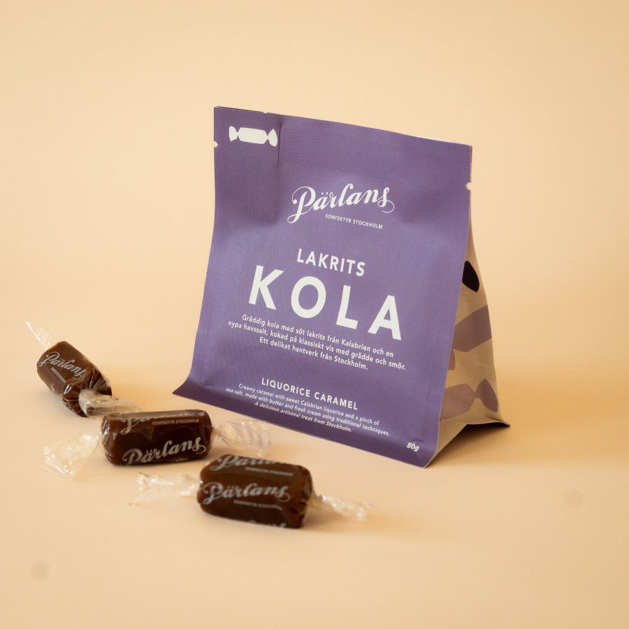 Pärlans - Kolor Söt Lakrits 8 bitar
