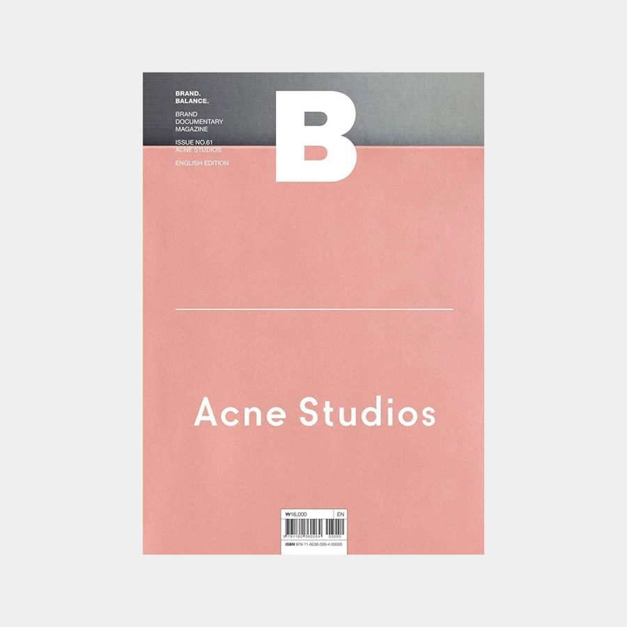 Magazine B Issue 61 ACNE STUDIOS