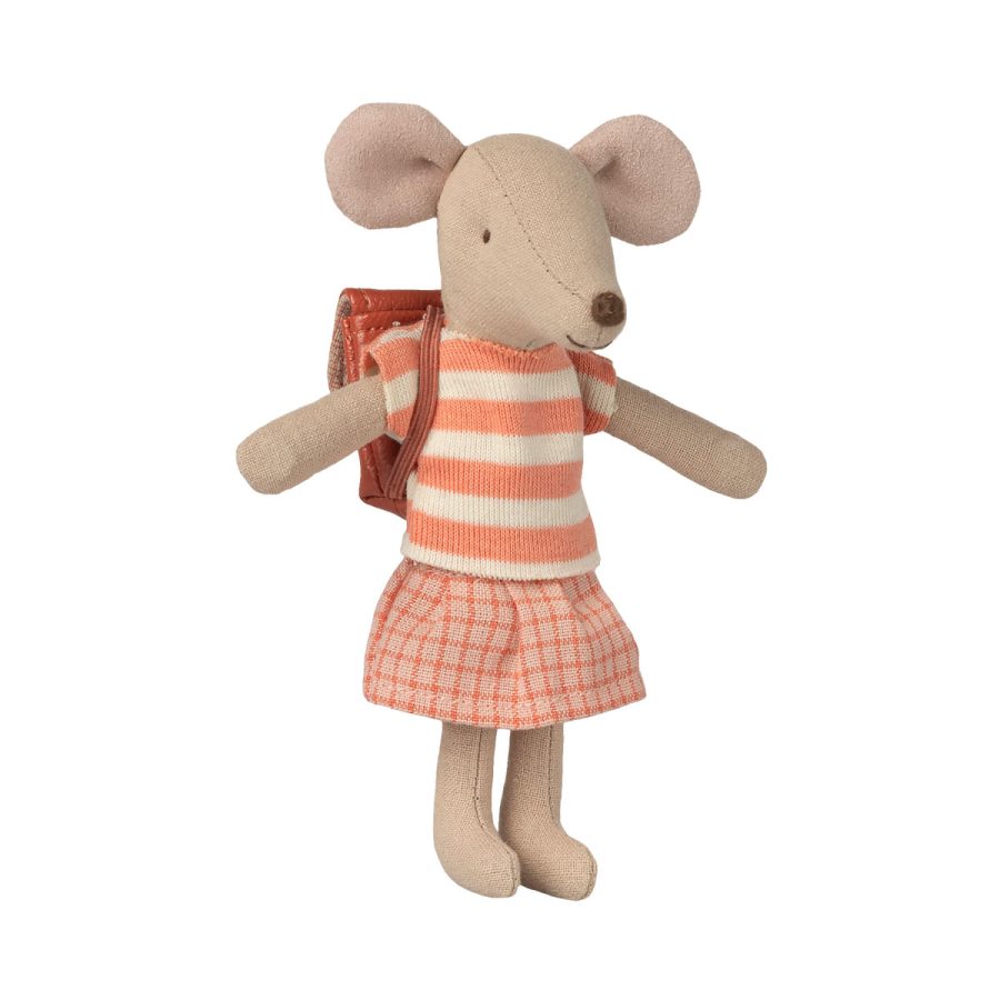 Maileg - Tricycle mouse Big sister Coral
