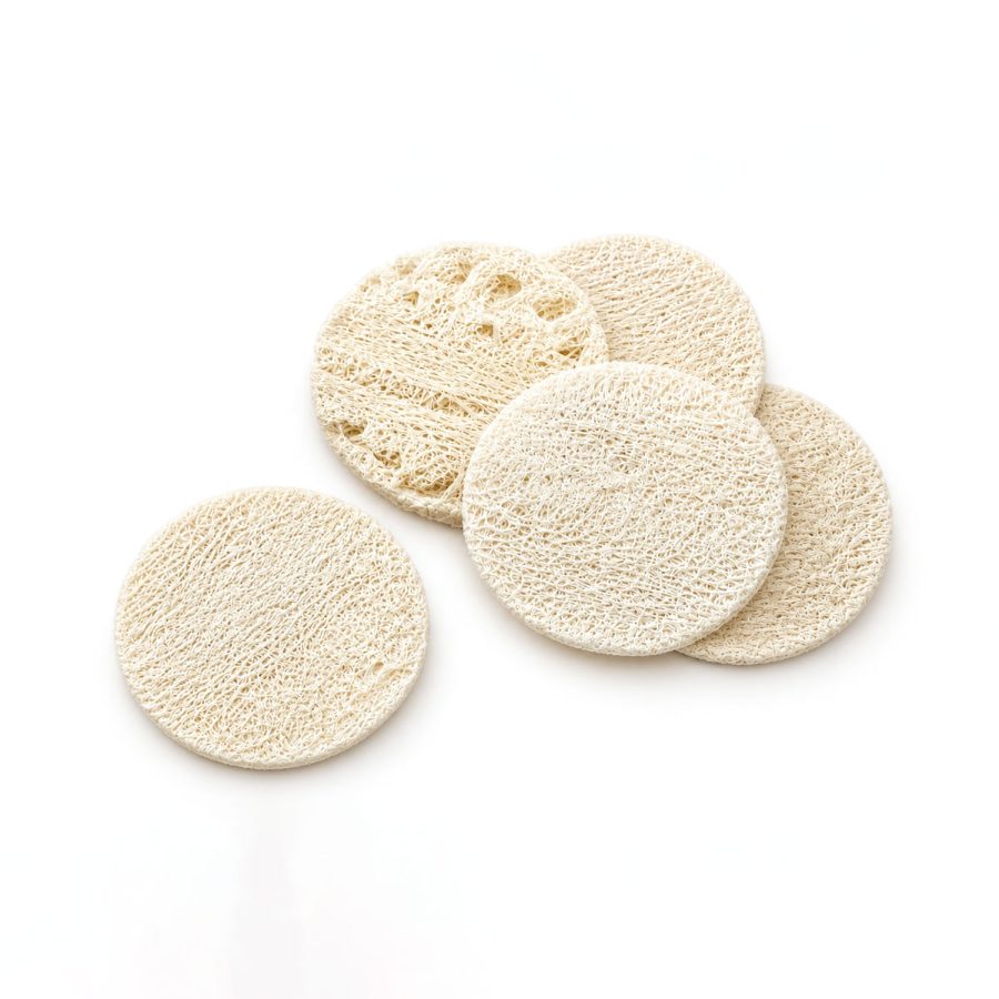 Croll & Denecke - Luffa peeling-pads, 5-pack