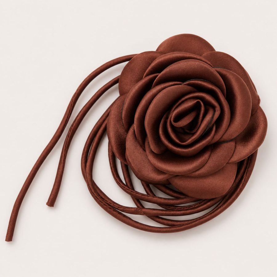 Pico - Satin Rose String Chocolate