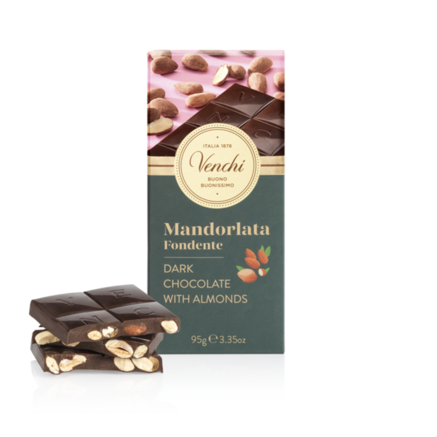 Venchi - Chokladkaka Crunchy Almond 95g