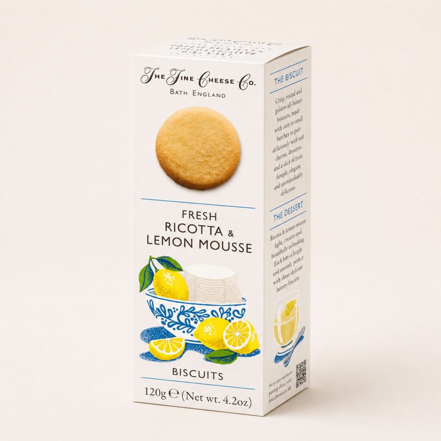 The Fine Cheese Co. -  Fresh Ricotta & Lemon Mousse