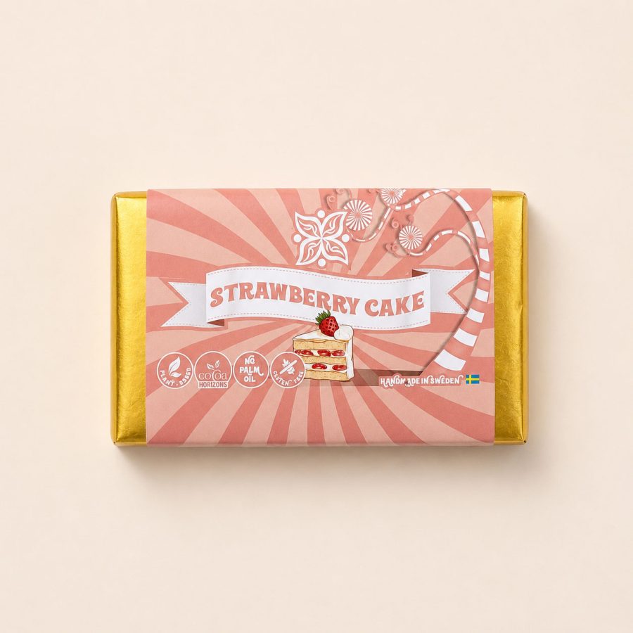 Vegan Delights - Strawberry Cake 195g