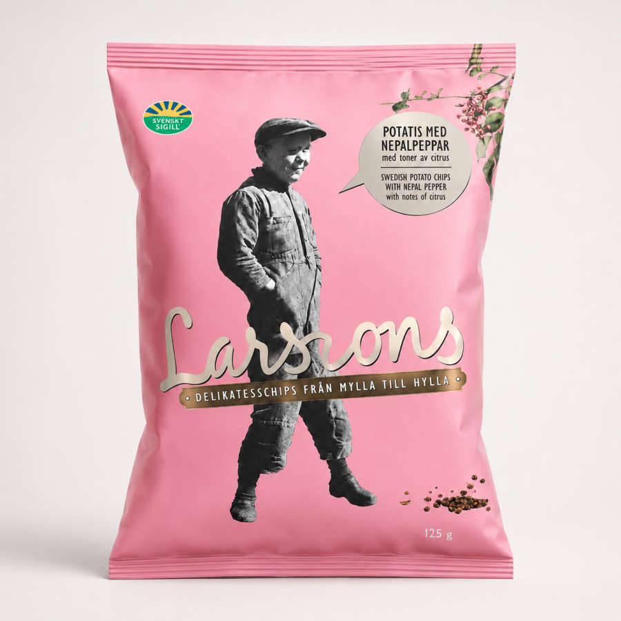Larssons - Chips Nepalpeppar 125g